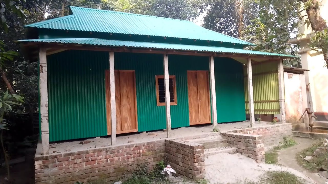 A house supported by Shabdo Karigor in Kushtia